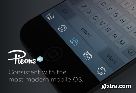 Picons Thin – 500 Modern Line Icons