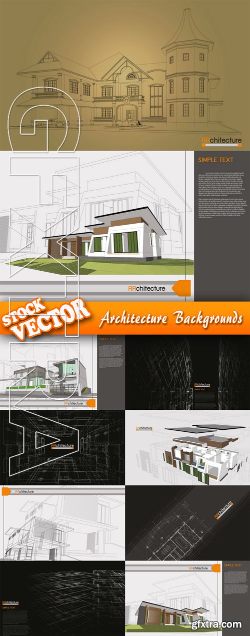 Stock Vector - Architecture Backgrounds