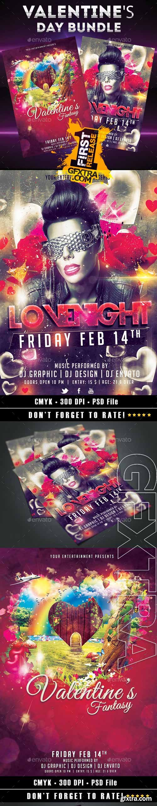 GraphicRiver - Valentine's Day Bundle 10292651