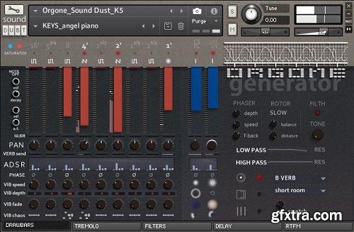 sound DUST ORGONE KONTAKT-SYNTHiC4TE