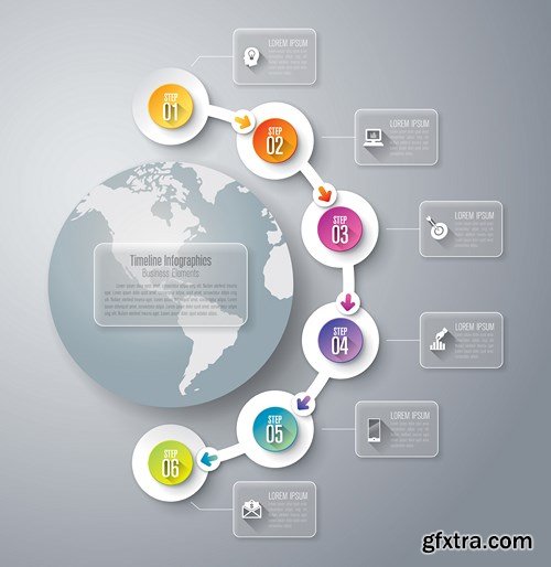 Infographics Elements 11, 25xEPS