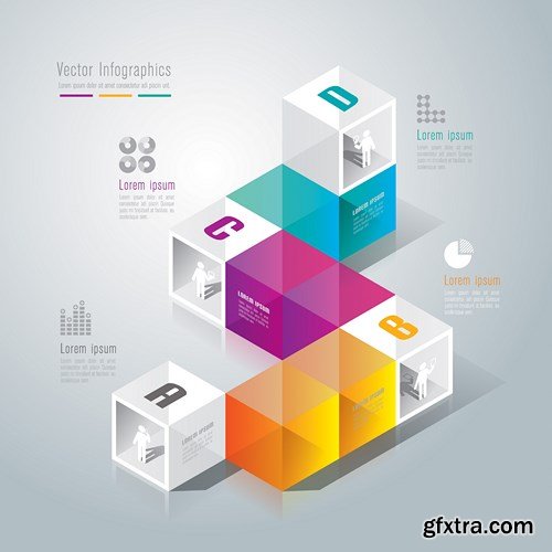 Infographics Elements 11, 25xEPS