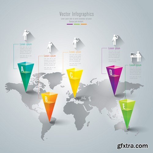 Infographics Elements 11, 25xEPS