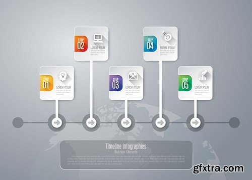 Infographics Elements 11, 25xEPS