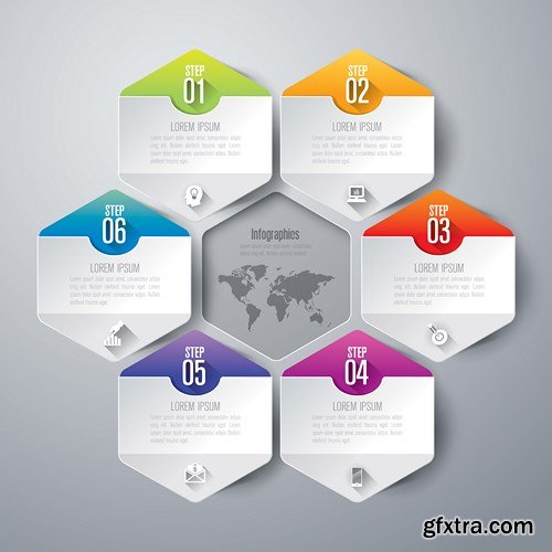 Infographics Elements 11, 25xEPS