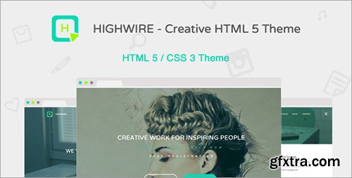 ThemeForest - Highwire - HTML5 Responsive Business Template - RIP