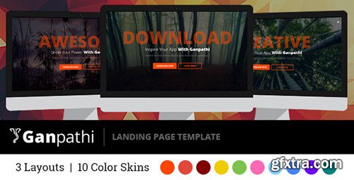 ThemeForest - Ganpathi - Responsive Landing Page Template - RIP