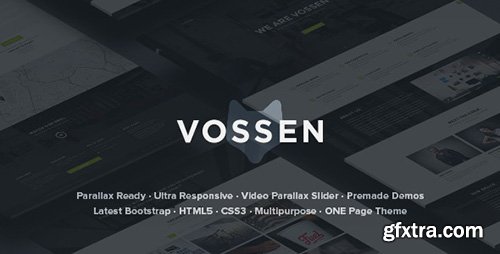 ThemeForest - Vossen - Responsive Parallax Multipurpose Template - RIP