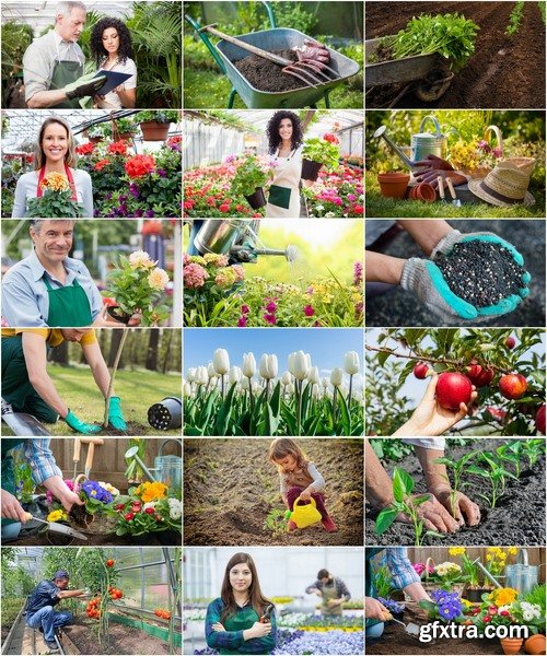 Collection of people and gardening 25 HQ Jpeg