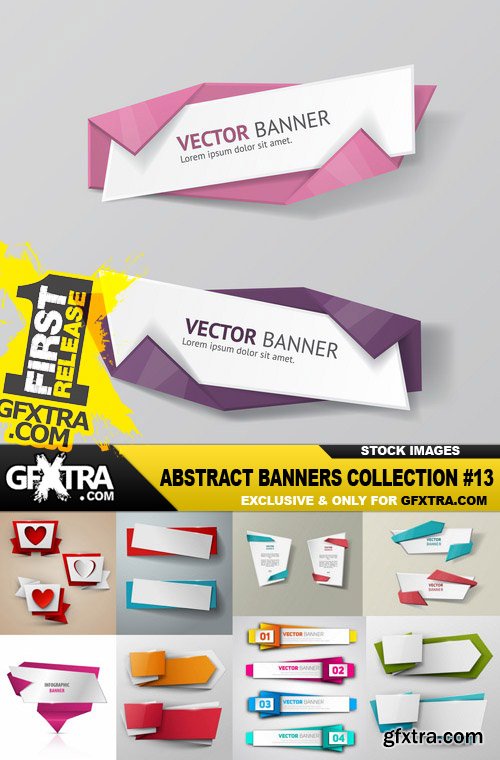 Abstract Banners Collection #13 - 25 Vectors