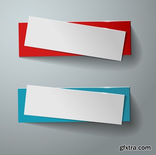 Abstract Banners Collection #13 - 25 Vectors