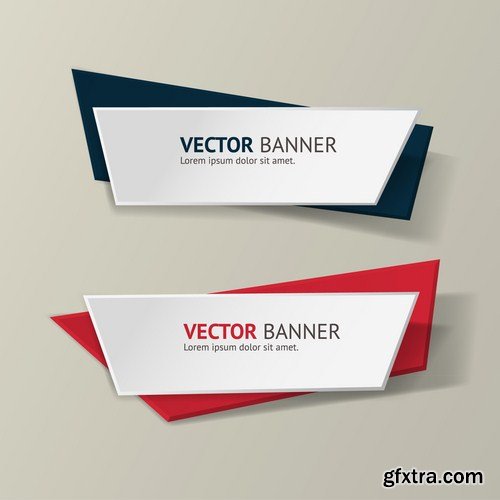 Abstract Banners Collection #13 - 25 Vectors