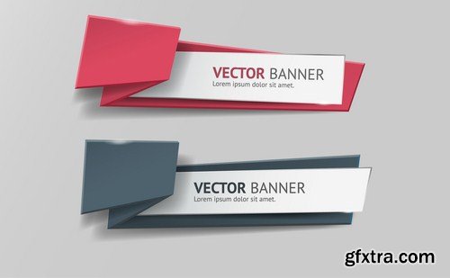 Abstract Banners Collection #13 - 25 Vectors