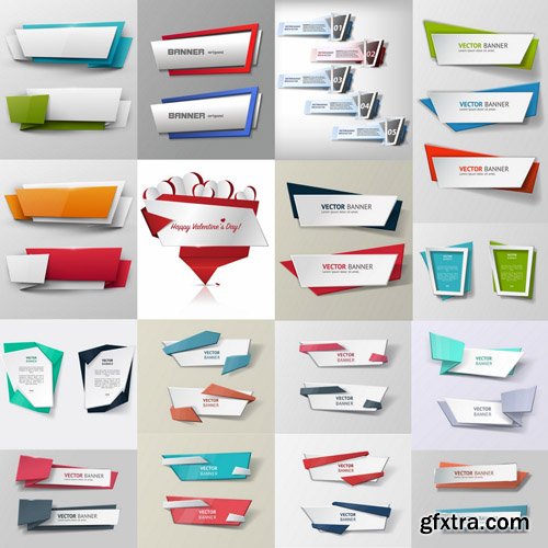 Abstract Banners Collection #13 - 25 Vectors