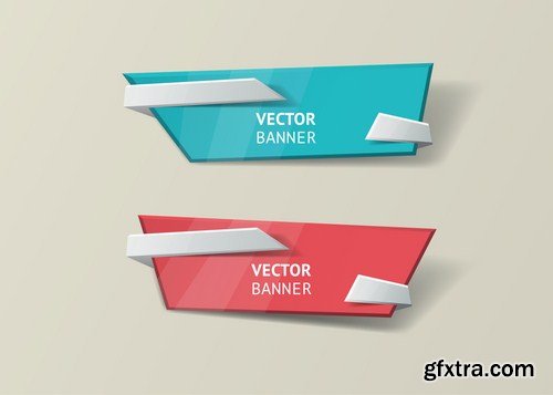 Abstract Banners Collection #13 - 25 Vectors