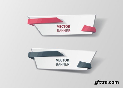 Abstract Banners Collection #13 - 25 Vectors