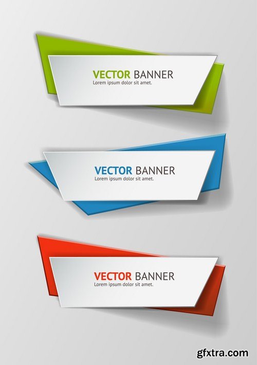 Abstract Banners Collection #13 - 25 Vectors