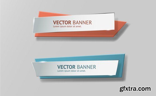 Abstract Banners Collection #13 - 25 Vectors