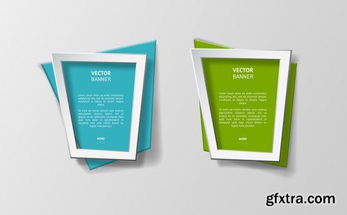 Abstract Banners Collection #13 - 25 Vectors