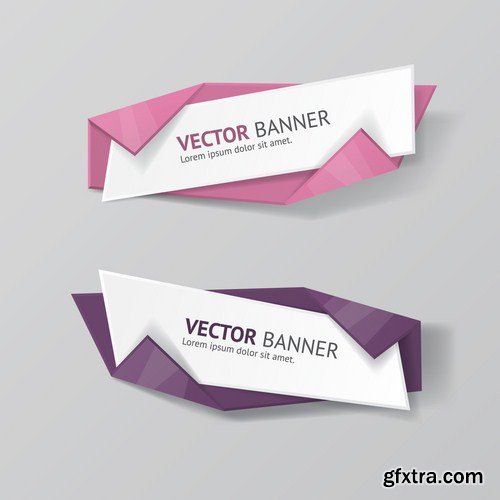 Abstract Banners Collection #13 - 25 Vectors