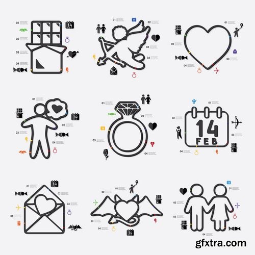 Infographic Vector Set