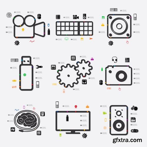 Infographic Vector Set