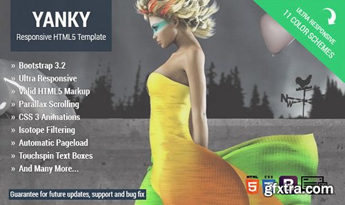 ThemeForest - Yanky - Responsive Bootstrap Shopping Theme - RIP