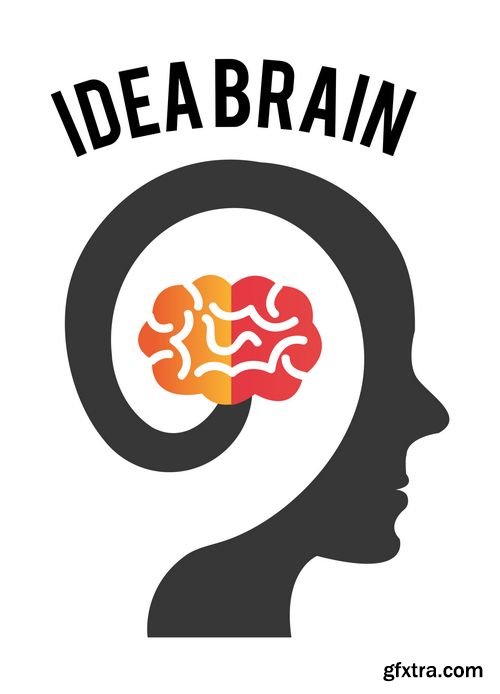 Vector - Idea Design - Brain