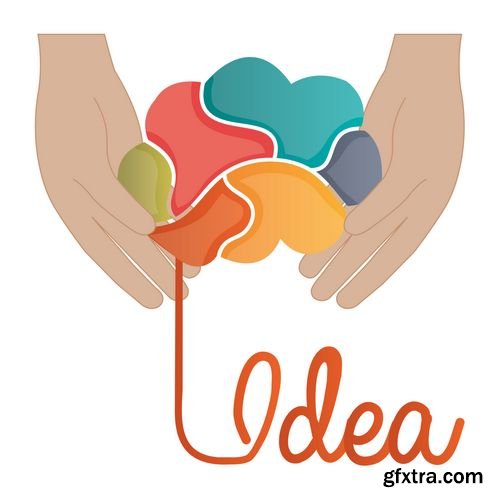 Vector - Idea Design - Brain