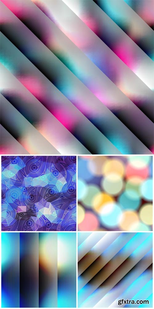 Vector backgrounds, color abstraction, glare