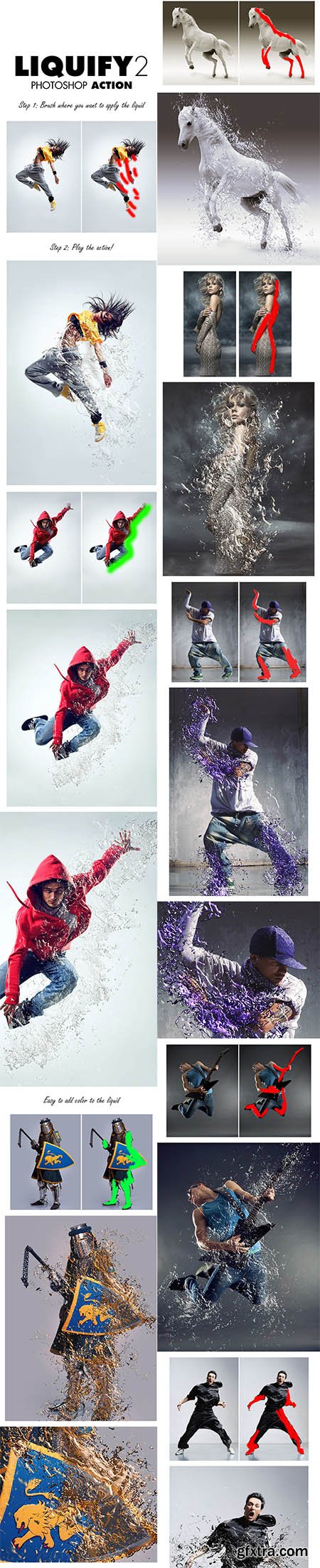 GraphicRiver - Liquify 2 Photoshop Action - 10307102