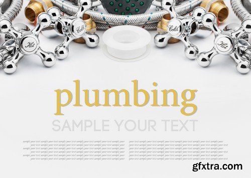 Stock Photos - Plumbing 2, 25xJPG