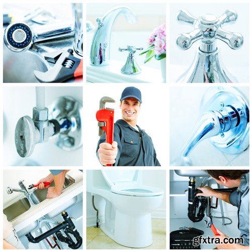 Stock Photos - Plumbing 2, 25xJPG