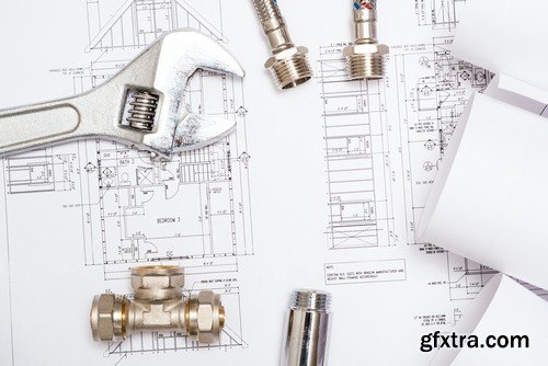 Stock Photos - Plumbing 2, 25xJPG