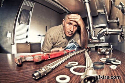 Stock Photos - Plumbing 2, 25xJPG