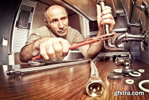 Stock Photos - Plumbing 2, 25xJPG