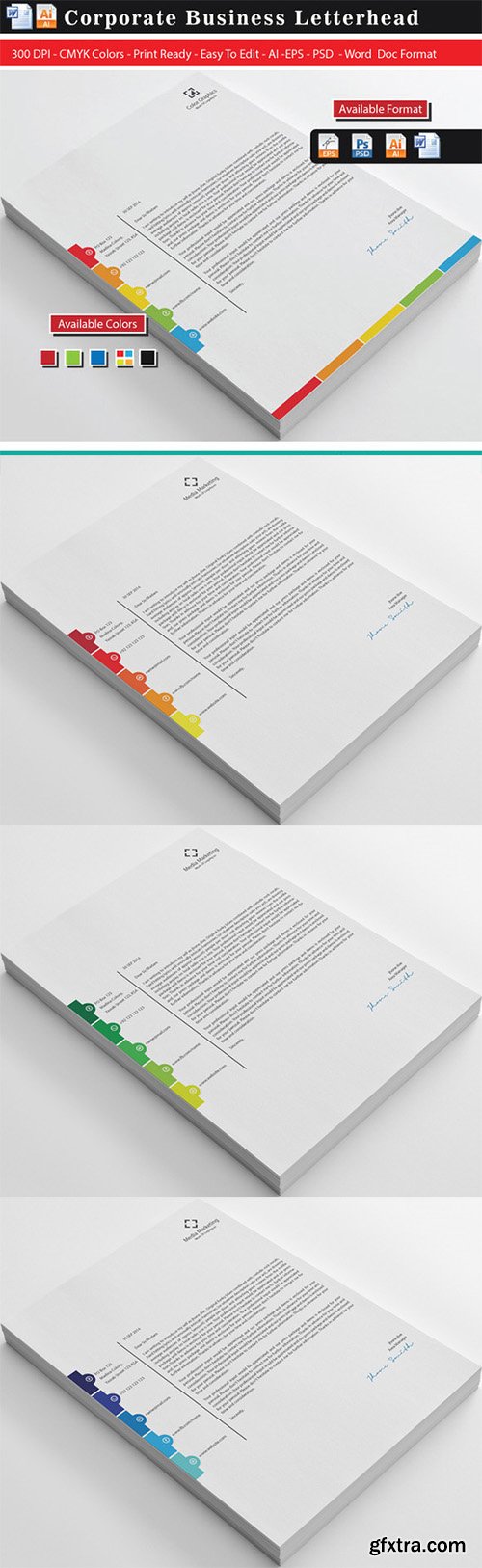 CM - Unique Color Graphics Letterhead 182869