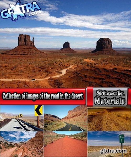 Collection of images of the road in the desert 25 HQ Jpeg