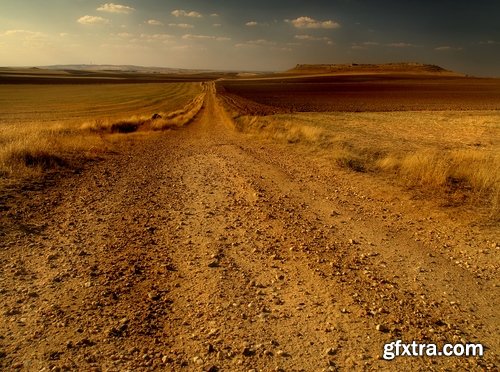 Collection of images of the road in the desert 25 HQ Jpeg