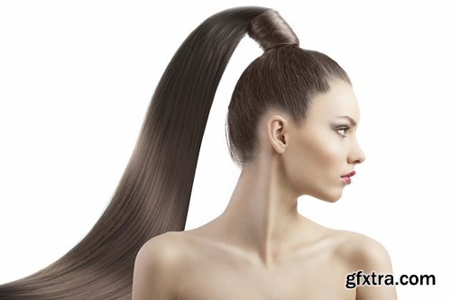 Collection of girl with beautiful hairstyle 25 HQ Jpeg