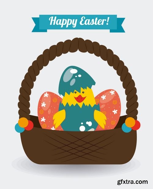 Vector - Happy Easter Design 2