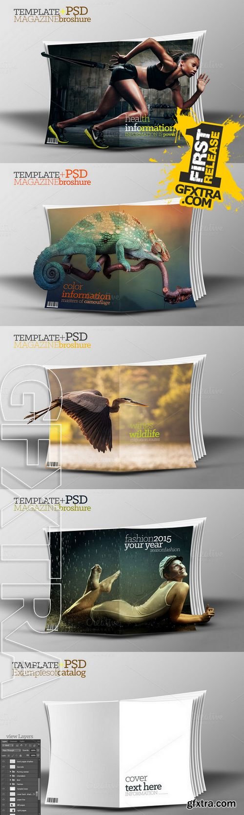 3D Template Catalog+PSD - CM 177790