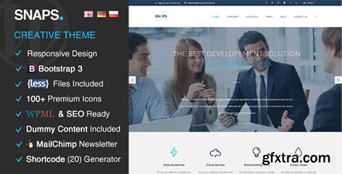 ThemeForest - Snaps v1.0.7 - Creative Wordpress Theme