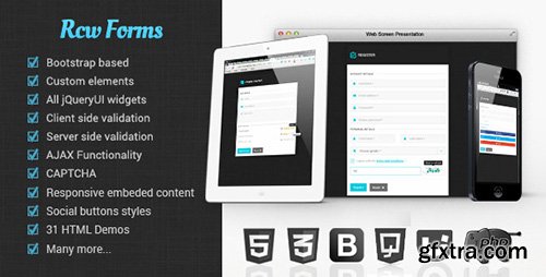 CodeCanyon - Rcw forms v1.0.0 - Flat, flexible form framework