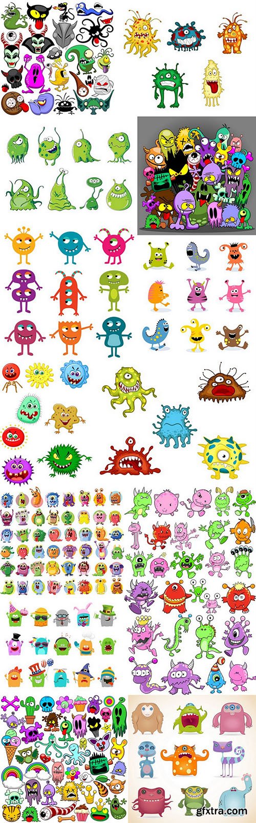 Monsters, Inc. - Vector Stock, 25xEPS