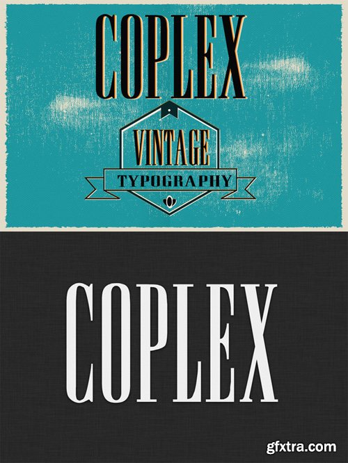 Coplex Typeface