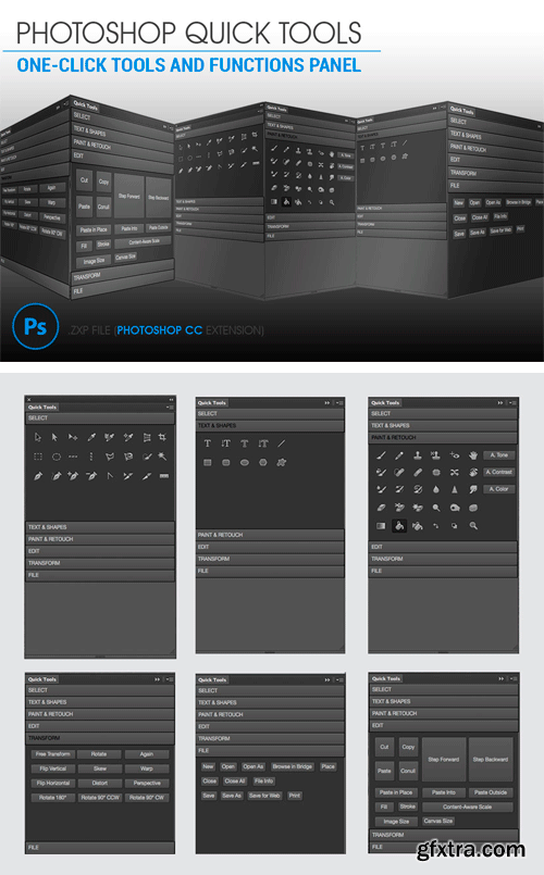 Photoshop CC Quick Tools