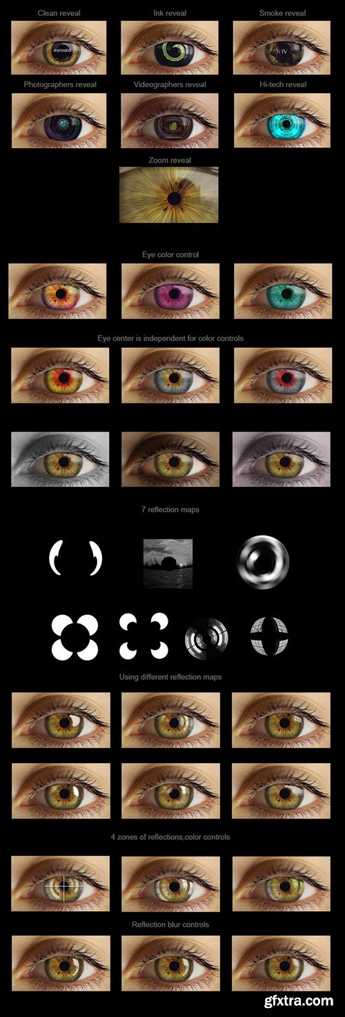 Videohive Deep Eyes | 7 in 1 Logo Pack 10147952