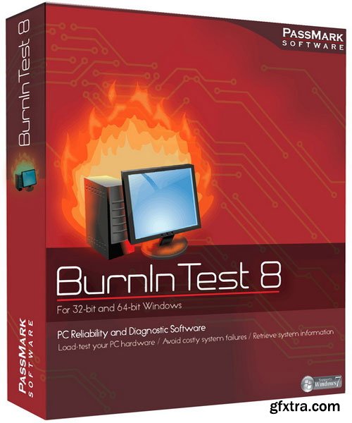 PassMark BurnInTest Pro 8.0 Build 1037 (x86/x64)