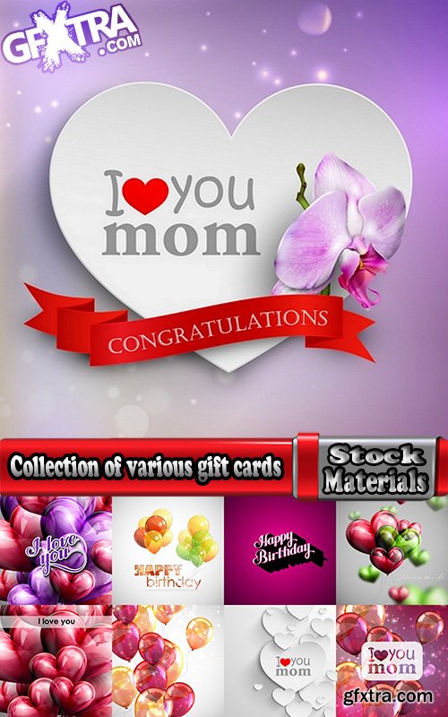 Collection of various gift cards #10-25 Eps